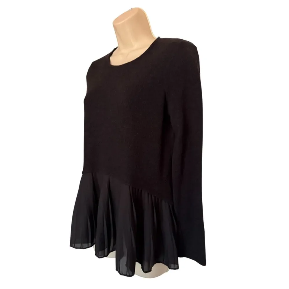 Lauren Conrad Black Ruffle Sweater Size XS - Picture 4 of 10